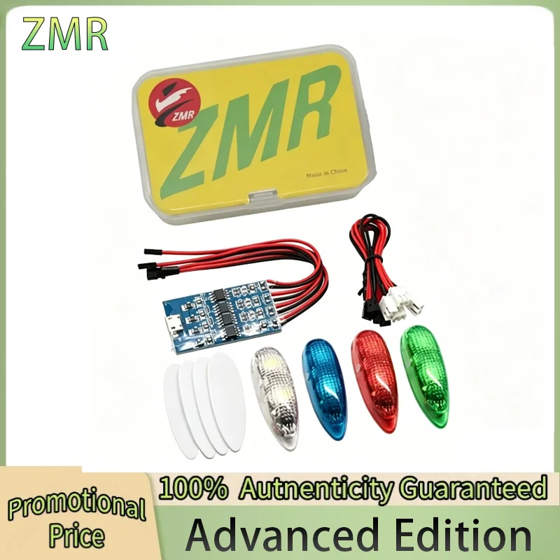 ZMR III Wireless Navigation Light 1S Rechargeable 4 Modes LED Lights Suitable For RC Airplane Fixed-wing UAV FPV Drone Toy
ZMR III Wireless Navigation Light 1S Rechargeable 4 Modes LED Lights Suitable For RC Airplane Fixed-wing UAV FPV Drone Toy