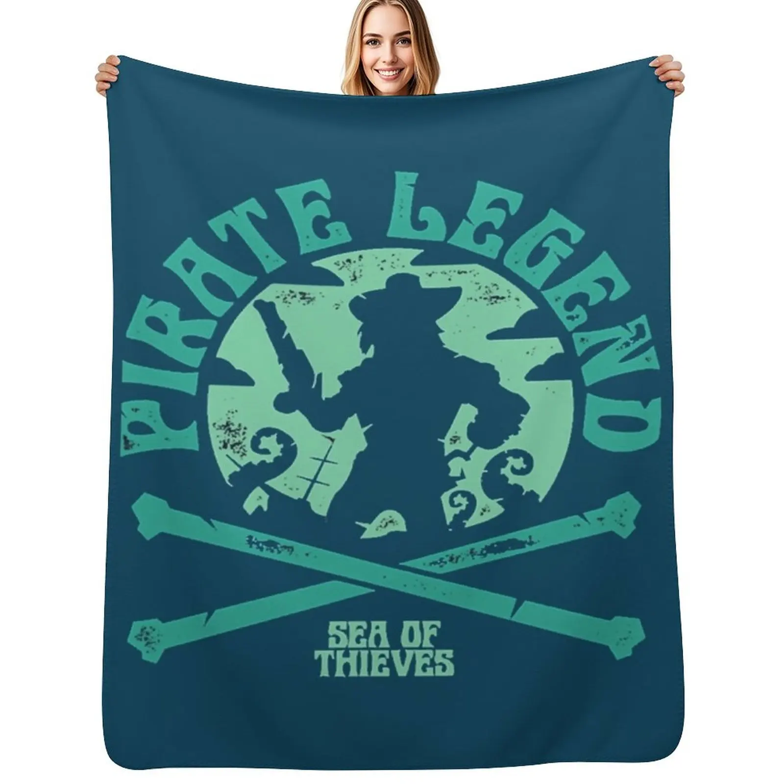 Pirate legend logo Throw Blanket All Season Lightweight Soft Blanket for Bed
Pirate legend logo Throw Blanket All Season Lightweight Soft Blanket for Bed