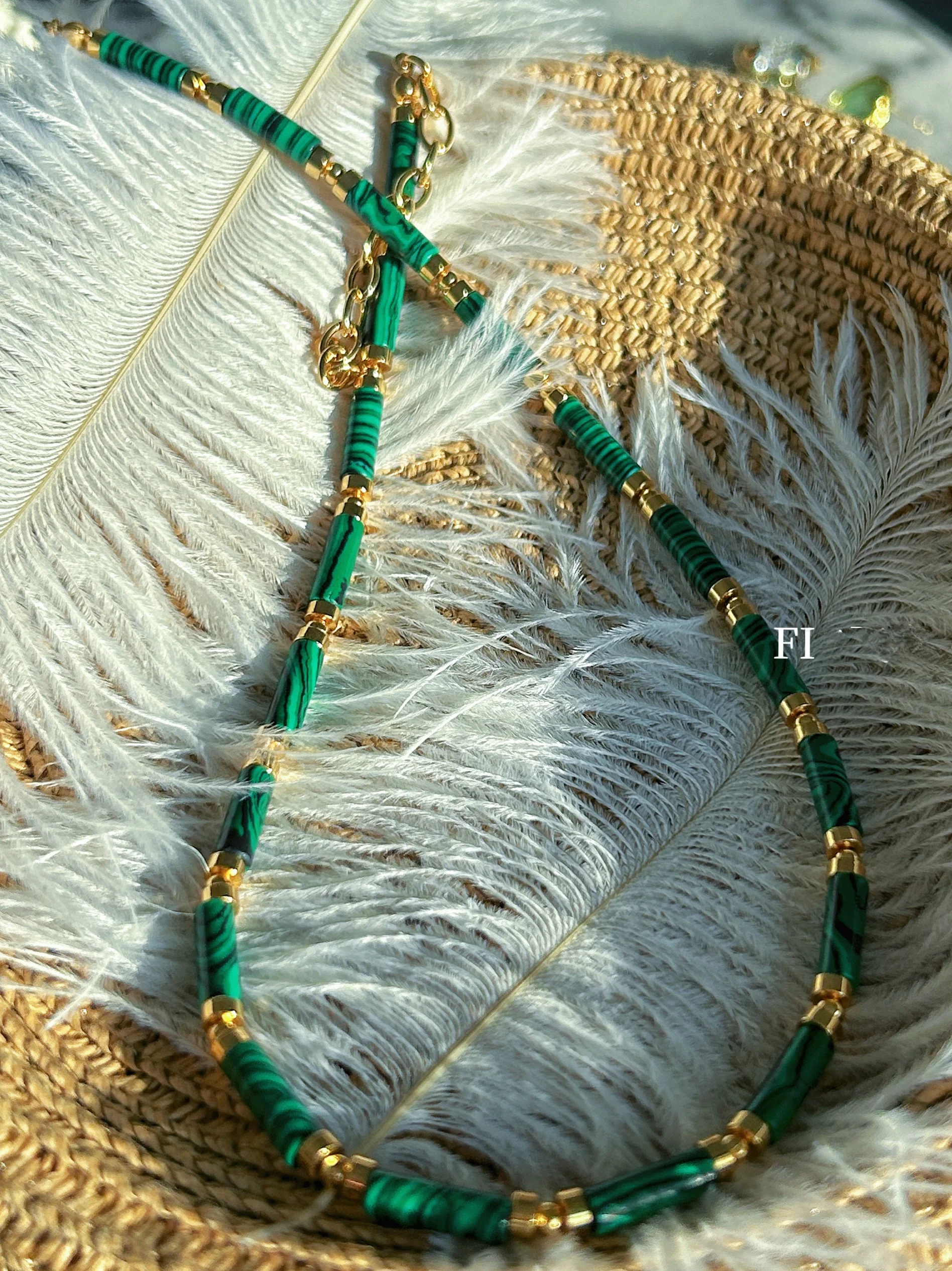 New Faion Jadeite Set Nelace Beads Bamboo Node Vintage Clavicle Chain Luxury High-End Feeling Personali Jewelry Accory
New Faion Jadeite Set Nelace Beads Bamboo Node Vintage Clavicle Chain Luxury High-End Feeling Personali Jewelry Accory
