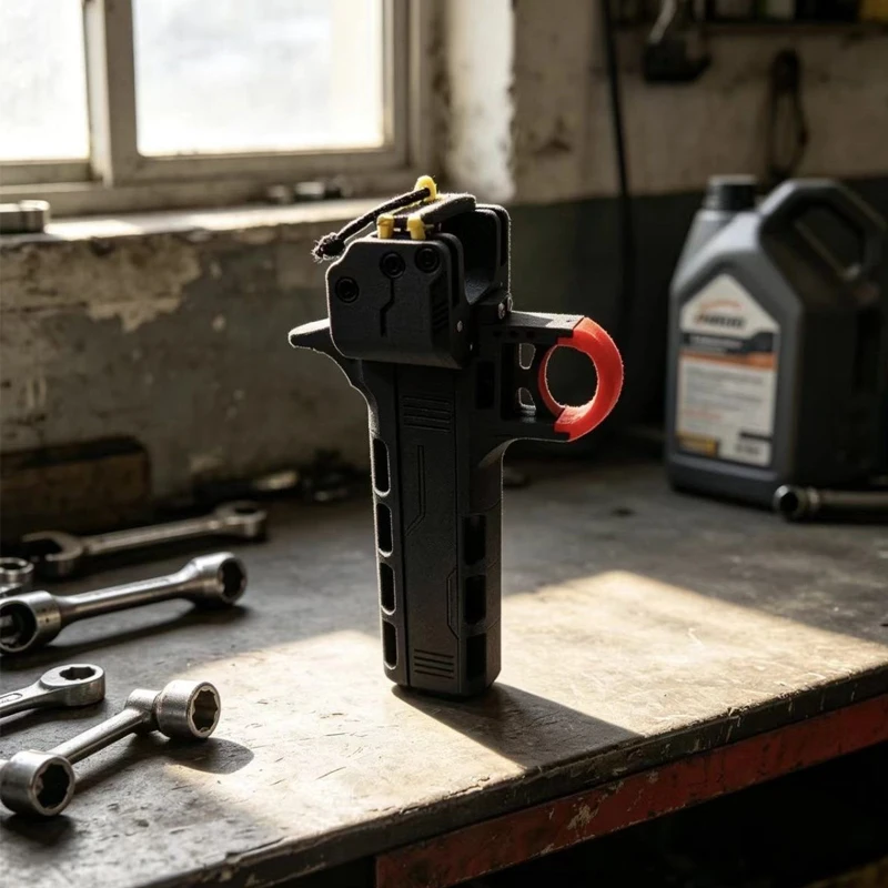 3D Printed Outdoor Portable EDC Creative Automatic Loading Rapid Fire Slingshot Tool
3D Printed Outdoor Portable EDC Creative Automatic Loading Rapid Fire Slingshot Tool