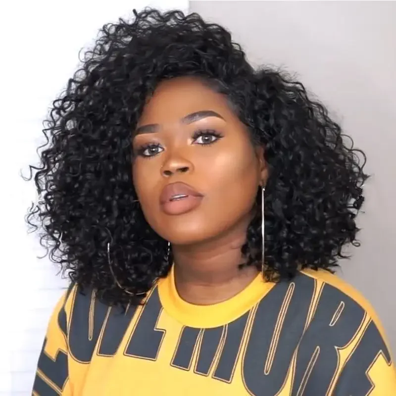 Long Partial Small Curly Hair Chemical Fiber Headgear Black for Black explosion head Women
Long Partial Small Curly Hair Chemical Fiber Headgear Black for Black explosion head Women