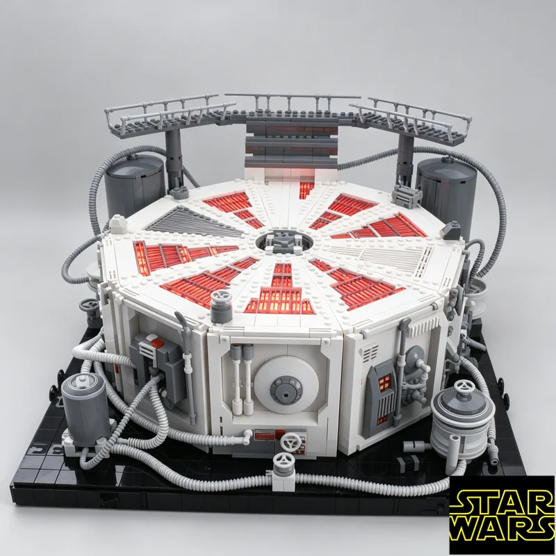 2903pcs MOC Carbon Freeze Chamber Creative Brick Model Assembly DIY Set Desktop Decoration Architecture Puzzle
2903pcs MOC Carbon Freeze Chamber Creative Brick Model Assembly DIY Set Desktop Decoration Architecture Puzzle