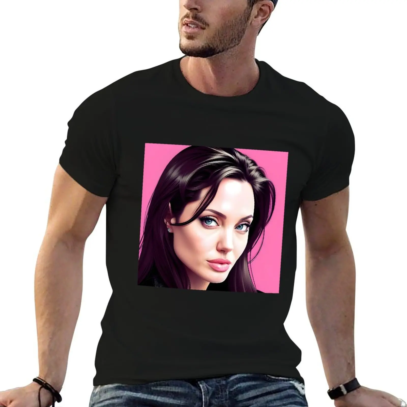 Angelina Jolie - Iconic Beauty T-Shirt cotton t shirts high quality t shirts for man graphic tees man t shirt cotton T-shirt
Angelina Jolie - Iconic Beauty T-Shirt cotton t shirts high quality t shirts for man graphic tees man t shirt cotton T-shirt