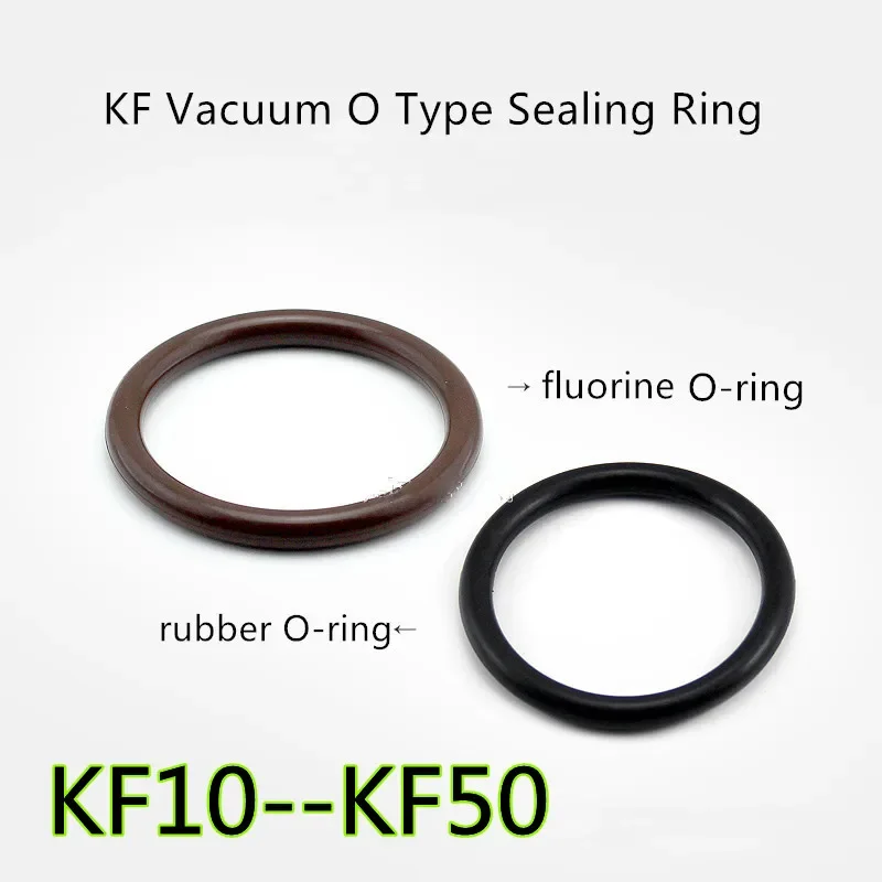 5pcs KF10 KF16 KF25 KF40 KF50 Fluorine Rubber O-Ring FKM O Type Sealing Ring for Vacuum Pipe Clamp Flange Tri Clamp Fittings
5pcs KF10 KF16 KF25 KF40 KF50 Fluorine Rubber O-Ring FKM O Type Sealing Ring for Vacuum Pipe Clamp Flange Tri Clamp Fittings