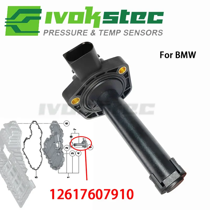 Oil Level Sensor for BMW E90 06-11 F10 10-12 128i 3.0L L6 07-13 550i 4.4L V8 11-16 X3 2.0L L4 15-16 E90 X6 E71 12617607910
Oil Level Sensor for BMW E90 06-11 F10 10-12 128i 3.0L L6 07-13 550i 4.4L V8 11-16 X3 2.0L L4 15-16 E90 X6 E71 12617607910
