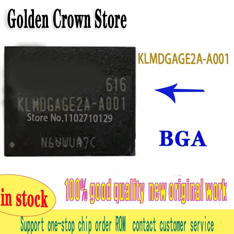 1pcs/lot KLMDGAGE2A-A001 100% Working Quality EMMC 128Gb Chip Mobile Phone Hard Disk Memory work New original In Stock
1pcs/lot KLMDGAGE2A-A001 100% Working Quality EMMC 128Gb Chip Mobile Phone Hard Disk Memory work New original In Stock