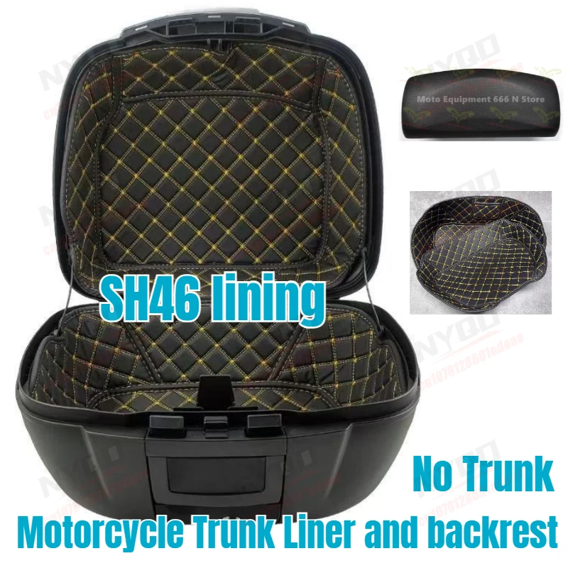 SH46 Motorcycle Trunk Case Liner SH 46 Luggage Box backrest Container Tail Case Trunk Protector Waterproof Accessories
SH46 Motorcycle Trunk Case Liner SH 46 Luggage Box backrest Container Tail Case Trunk Protector Waterproof Accessories