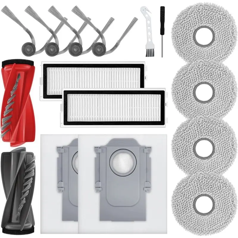 【KITCHEN GADGET】Replacement Parts For Roborock Qrevo S5V / Curv/Curv S5X / Edge/Edge S5A Vacuum Cleaner, Main Brush,Filters,Mop
【KITCHEN GADGET】Replacement Parts For Roborock Qrevo S5V / Curv/Curv S5X / Edge/Edge S5A Vacuum Cleaner, Main Brush,Filters,Mop