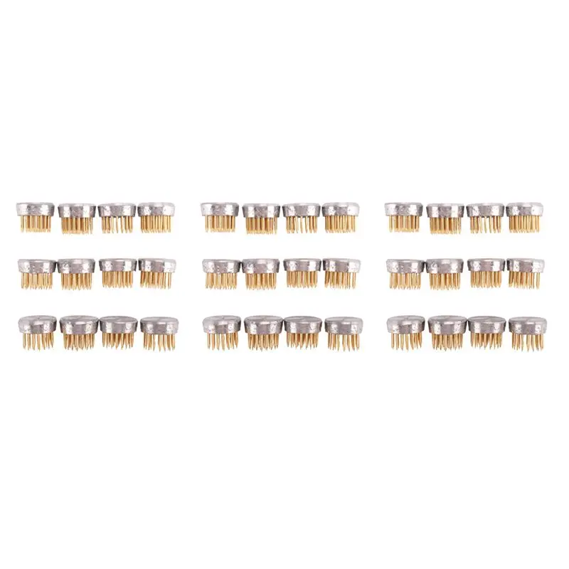 AT05-36 Pack Flower Frogs Holder, Kenzans Round Flower Arranger Mini Floral Frogs Pins, 0.9 Inch Flower Pin Holder
AT05-36 Pack Flower Frogs Holder, Kenzans Round Flower Arranger Mini Floral Frogs Pins, 0.9 Inch Flower Pin Holder