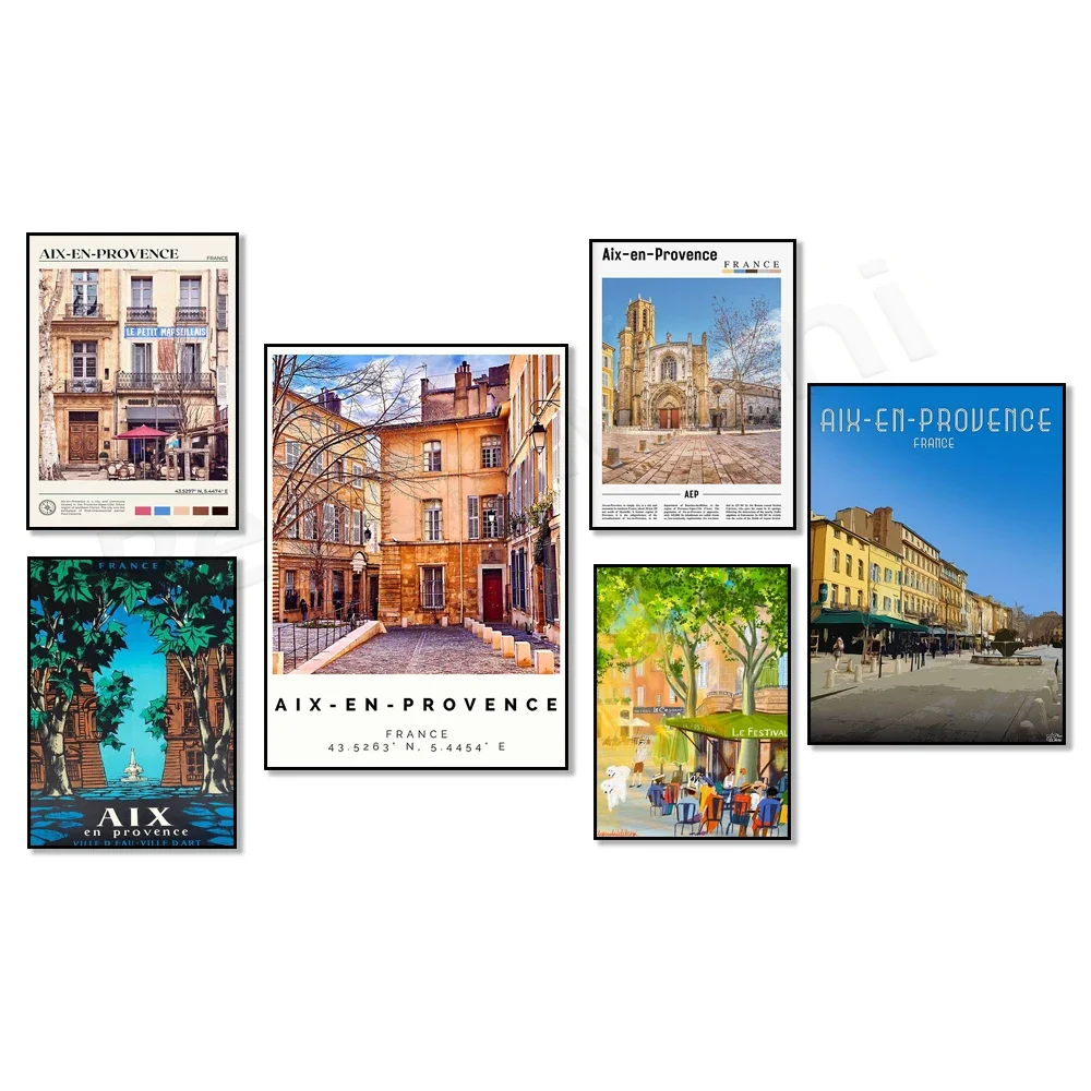 Aix-en-Provence travel poster, Aix-en-Provence old town, photo of Aix-en-Provence France, Cote d'Azur, city travel artwork
Aix-en-Provence travel poster, Aix-en-Provence old town, photo of Aix-en-Provence France, Cote d'Azur, city travel artwork