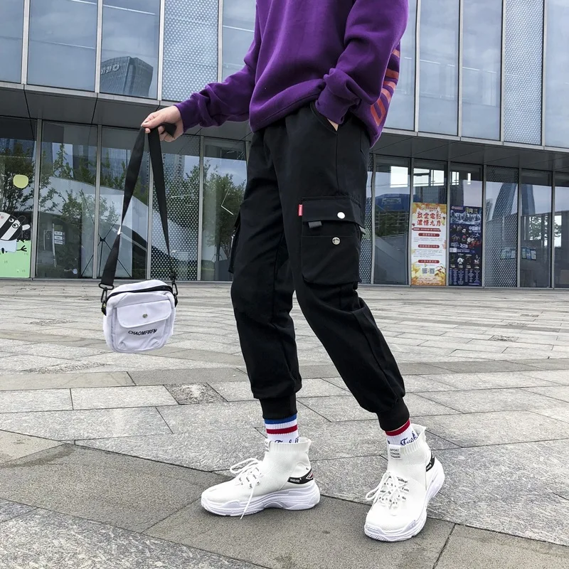 Summer Thin Corset Overalls Men's Ruffian Handsome Korean Version Casual Pants Fashion Brand Sports Pants
Summer Thin Corset Overalls Men's Ruffian Handsome Korean Version Casual Pants Fashion Brand Sports Pants