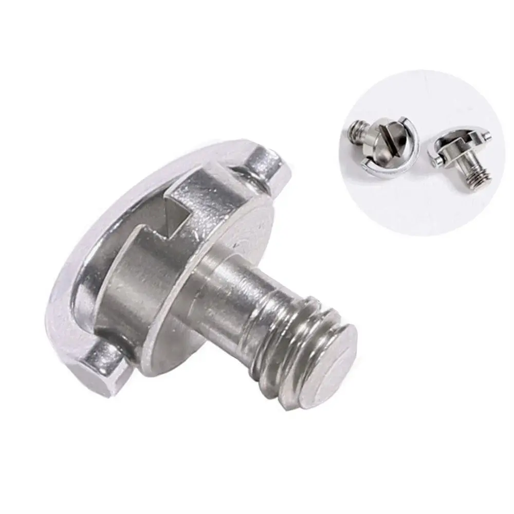 Tripod Folding Screw Adapter Silver For DSLR Fixed Adapter 1/4 Inch Screw Tripod Screw Camera Screw D-Ring Screw
Tripod Folding Screw Adapter Silver For DSLR Fixed Adapter 1/4 Inch Screw Tripod Screw Camera Screw D-Ring Screw