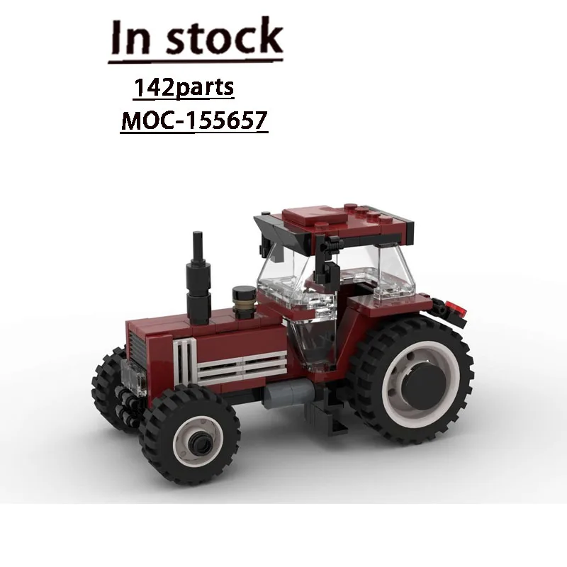 MOC-155657 Urban Farm Agricultural Retro Tractor Building Block Model 142 Parts Creative Boys' Children's Birthday Toy Gift
MOC-155657 Urban Farm Agricultural Retro Tractor Building Block Model 142 Parts Creative Boys' Children's Birthday Toy Gift