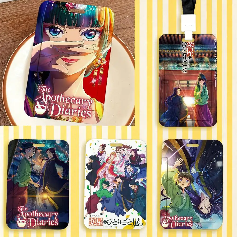 Anime The A-Apothecary Diaries ID Card Sleeve Durable Work Card Holder With Neck Strap Business ID Cover For Employees
Anime The A-Apothecary Diaries ID Card Sleeve Durable Work Card Holder With Neck Strap Business ID Cover For Employees