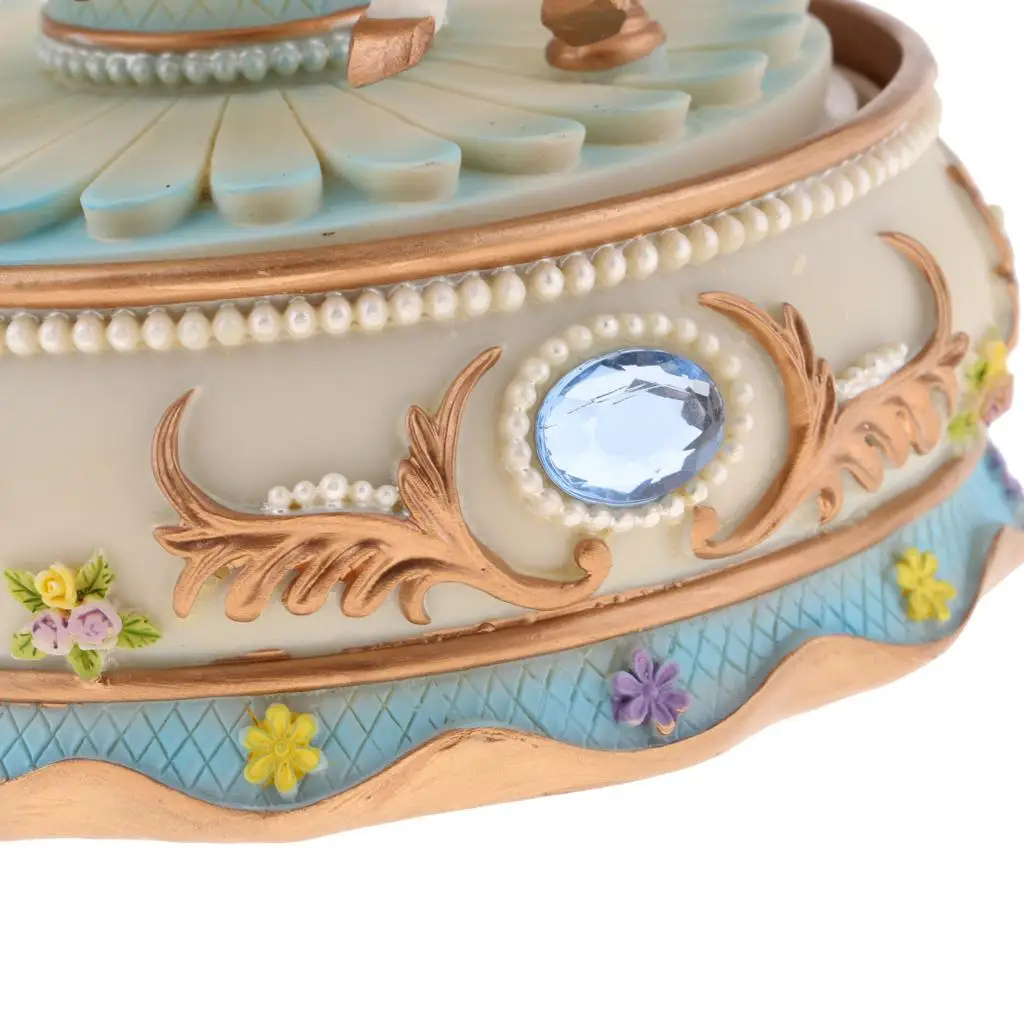 Decorative Carousel Horse Resin Music Box Craft Lifelike Collectible for Home Table Ornaments
Decorative Carousel Horse Resin Music Box Craft Lifelike Collectible for Home Table Ornaments