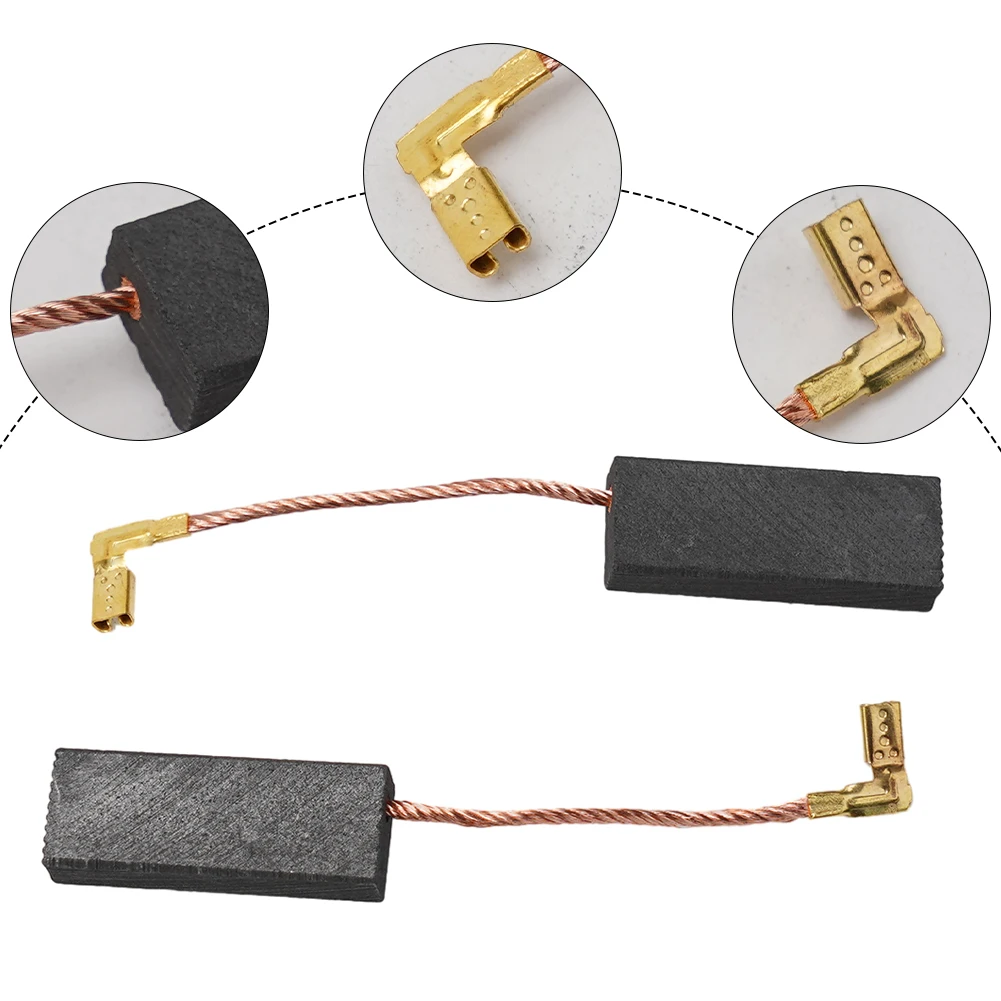 Power Tool Motor Carbon Brushes For Power Tool Maintenance As Shown Compatible With Electric Motors Suitable For Circular Saws
Power Tool Motor Carbon Brushes For Power Tool Maintenance As Shown Compatible With Electric Motors Suitable For Circular Saws