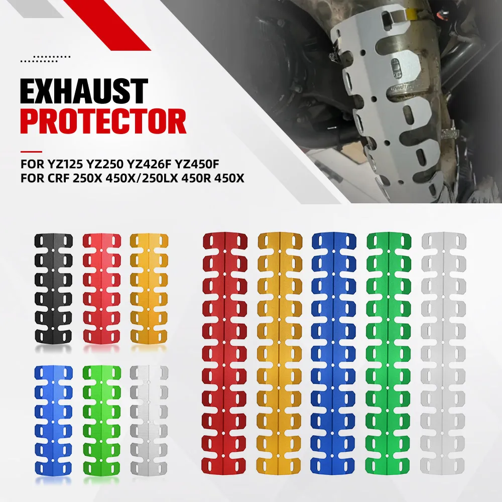 For YZ125 YZ250 YZ426F YZ450F CRF 250X 450X/250LX 450R 450X Exhaust Pipe Heat Shield Cover Heat Anti-Scald Muffler Protector
For YZ125 YZ250 YZ426F YZ450F CRF 250X 450X/250LX 450R 450X Exhaust Pipe Heat Shield Cover Heat Anti-Scald Muffler Protector