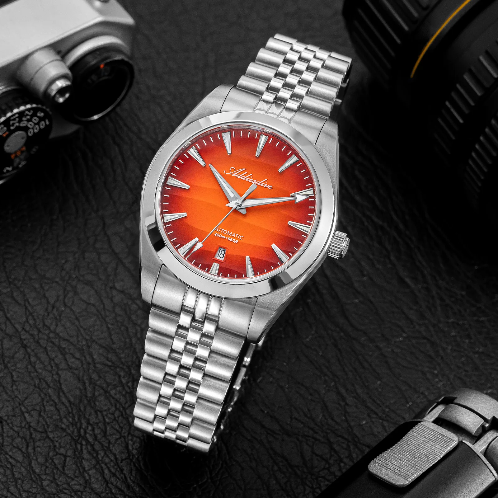 ADDIESDIVE AD2540 Japan 8215 Men's Watches 200M Waterproof Sapphire Glass Wristwatch Stainless Steel Automatic Mechanical Watch
ADDIESDIVE AD2540 Japan 8215 Men's Watches 200M Waterproof Sapphire Glass Wristwatch Stainless Steel Automatic Mechanical Watch