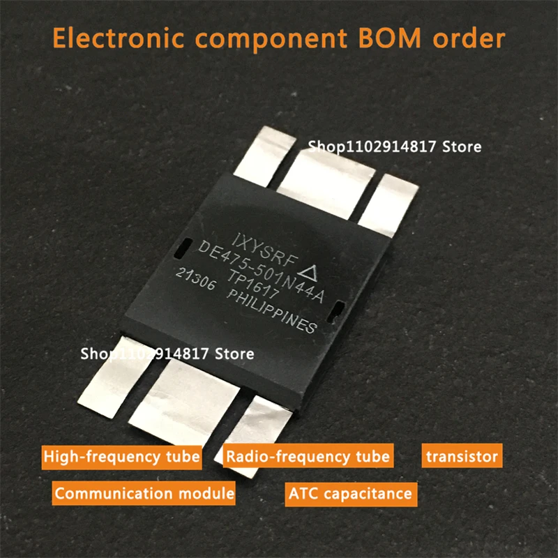 DE475 501N44A specializes in high frequency tube ATC capacitor RF tube microwave tube, spot shooting quality assurance
DE475 501N44A specializes in high frequency tube ATC capacitor RF tube microwave tube, spot shooting quality assurance