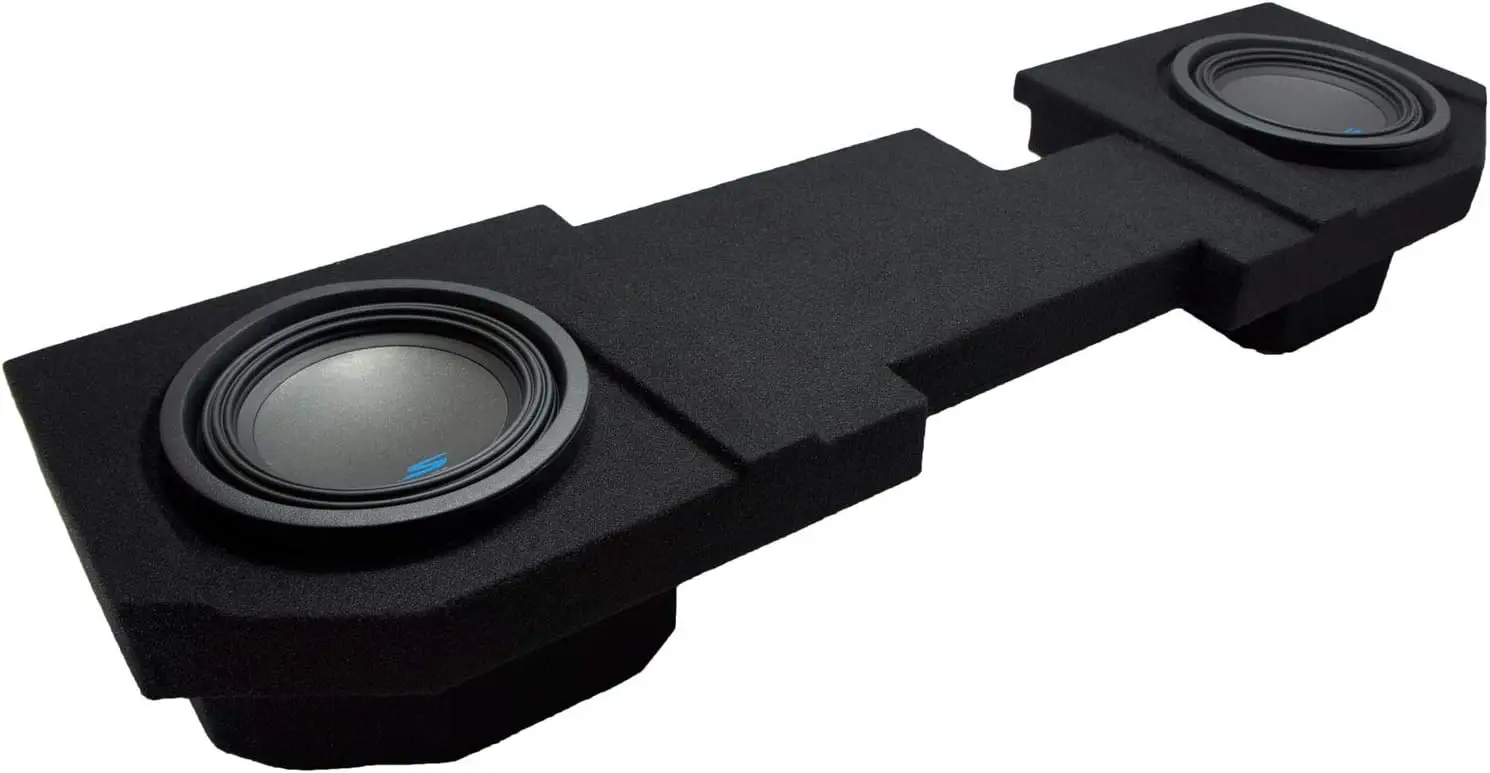 Alpine Bundle Compatible with 2002-2018 Dodge Ram S-W10D2 Dual 10" Loaded Sub Box Enclosure
Alpine Bundle Compatible with 2002-2018 Dodge Ram S-W10D2 Dual 10" Loaded Sub Box Enclosure