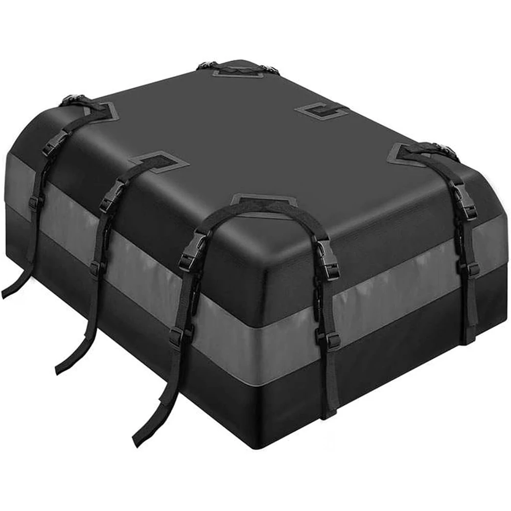 21 Cubic Feet Sports-Style Car Roof Cargo Carrier 100% Waterproof Rooftop Storage Bag Anti-Slipmat for All Vehicle Models
21 Cubic Feet Sports-Style Car Roof Cargo Carrier 100% Waterproof Rooftop Storage Bag Anti-Slipmat for All Vehicle Models
