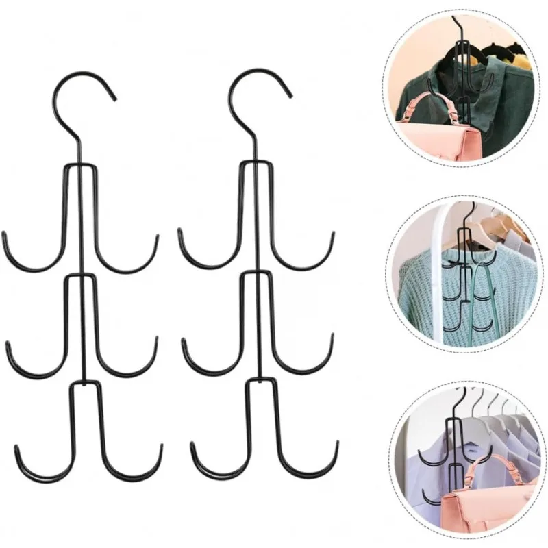 2-Piece Handbag Organizer/Coat Rack - Saves Wardrobe Space; Suitable for Handbags, Belts, Scarves, and Ties
2-Piece Handbag Organizer/Coat Rack - Saves Wardrobe Space; Suitable for Handbags, Belts, Scarves, and Ties