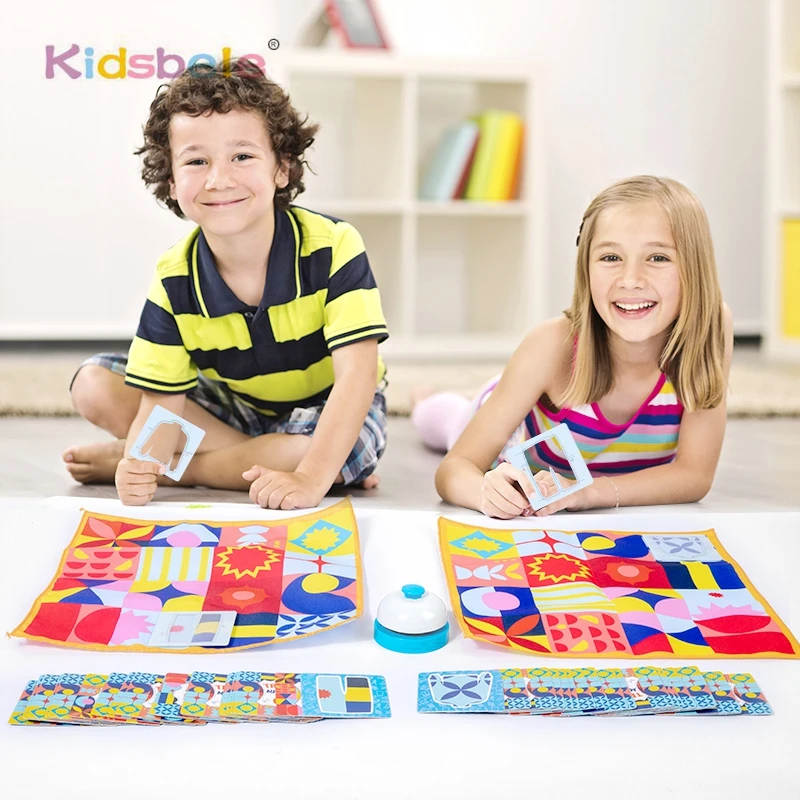 Montessori Kid Matching Board Game Color Shape Puzzle Educational Family Party Brain Training Interactive Tailor Battle Toy
Montessori Kid Matching Board Game Color Shape Puzzle Educational Family Party Brain Training Interactive Tailor Battle Toy