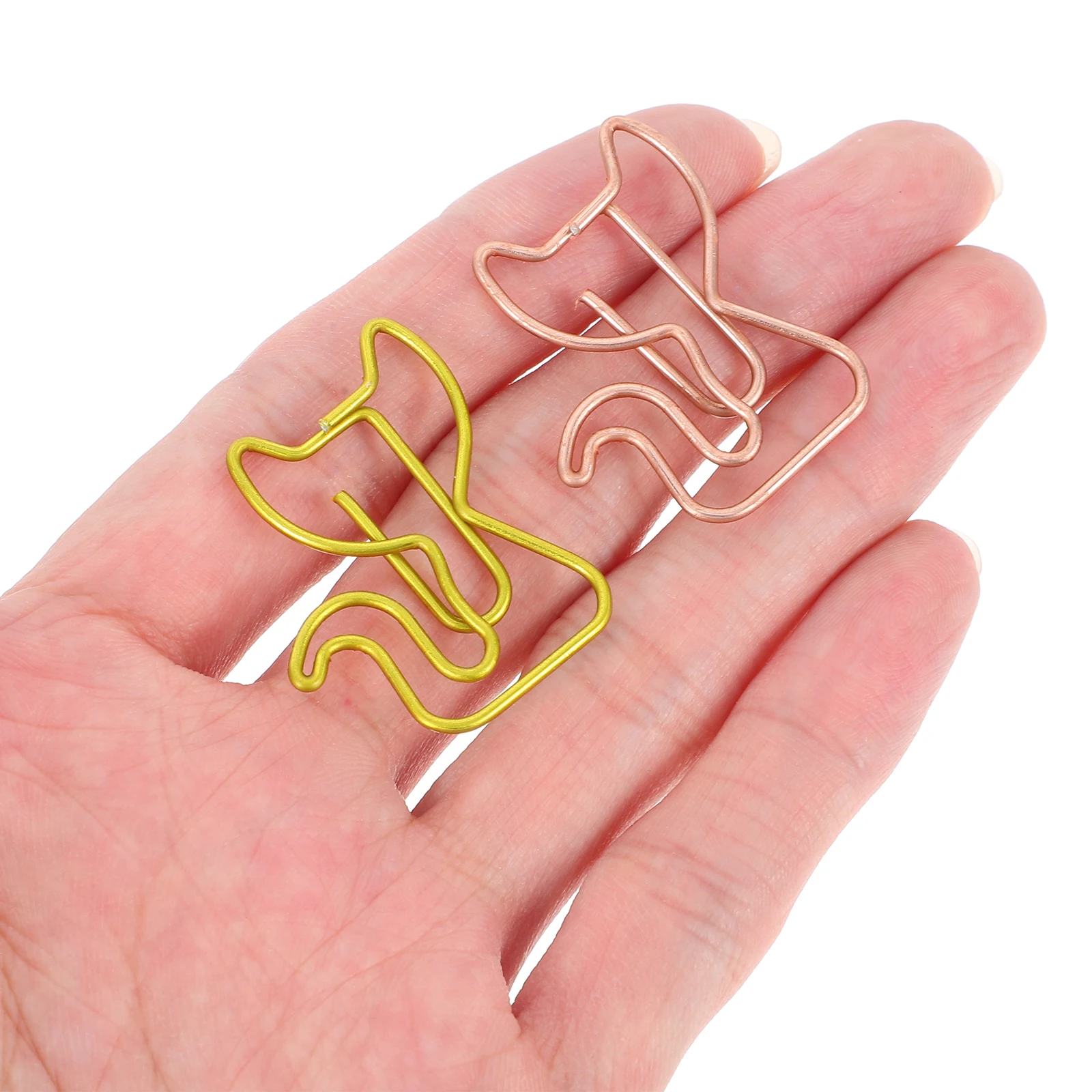30pcs Cat Shaped Iron Paper Clips Creative Metal Bookmark Cute Animal Stationery Decorative Office Planner Memo
30pcs Cat Shaped Iron Paper Clips Creative Metal Bookmark Cute Animal Stationery Decorative Office Planner Memo