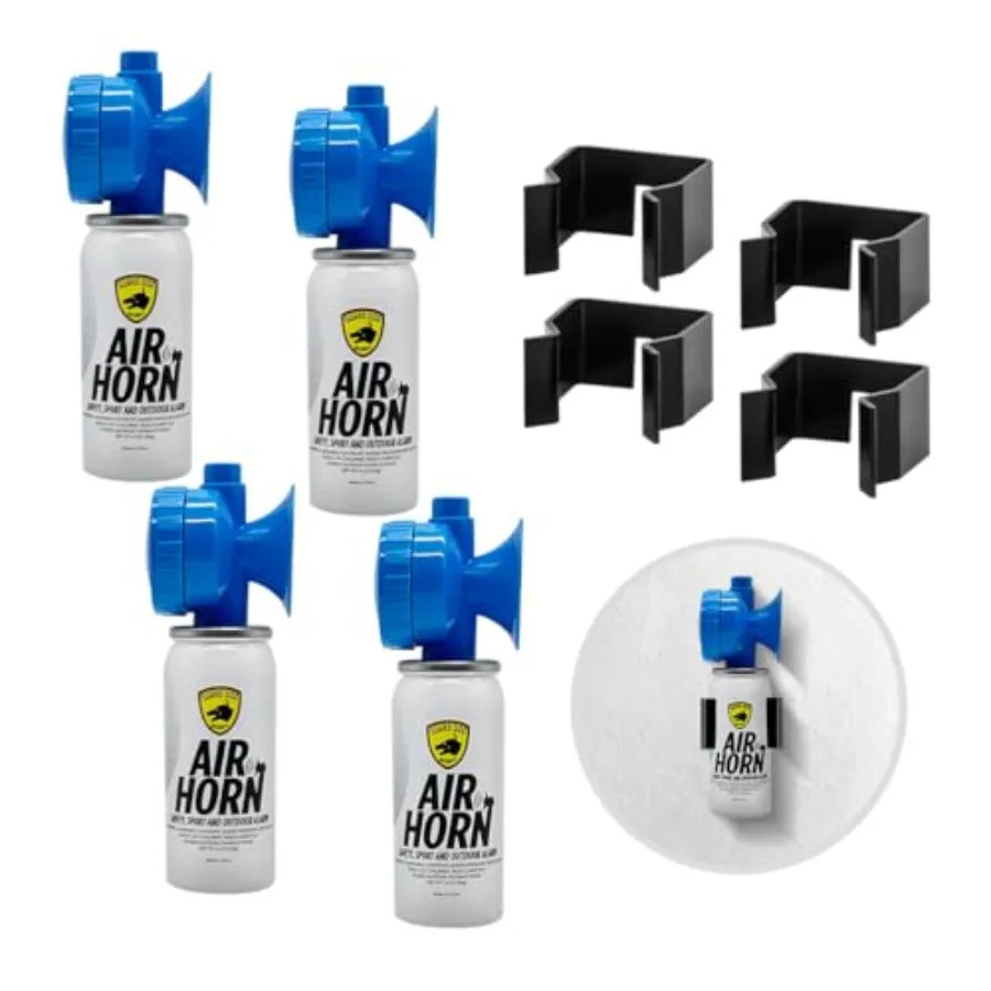 Air Horn for Safety Loud Blow Horn Hand Held Mini Air Horn Fog and Boat Horn for Marine Football Games Sporting Events and Outd
Air Horn for Safety Loud Blow Horn Hand Held Mini Air Horn Fog and Boat Horn for Marine Football Games Sporting Events and Outd