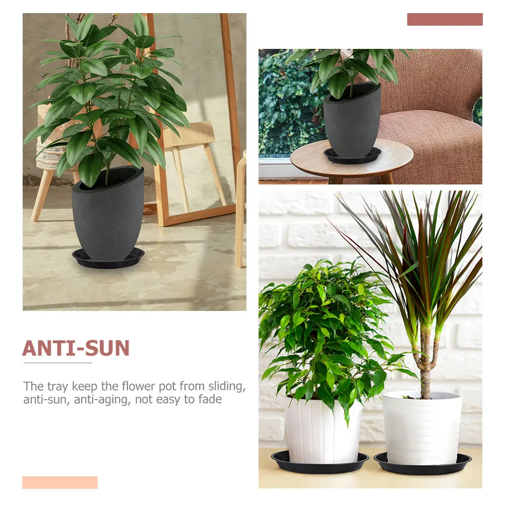 10 Pcs Flower Pot Base Garden Plant Saucer Round Trays Saucers Balcony Planter Water for Plants Plastic Potted Outdoor
10 Pcs Flower Pot Base Garden Plant Saucer Round Trays Saucers Balcony Planter Water for Plants Plastic Potted Outdoor