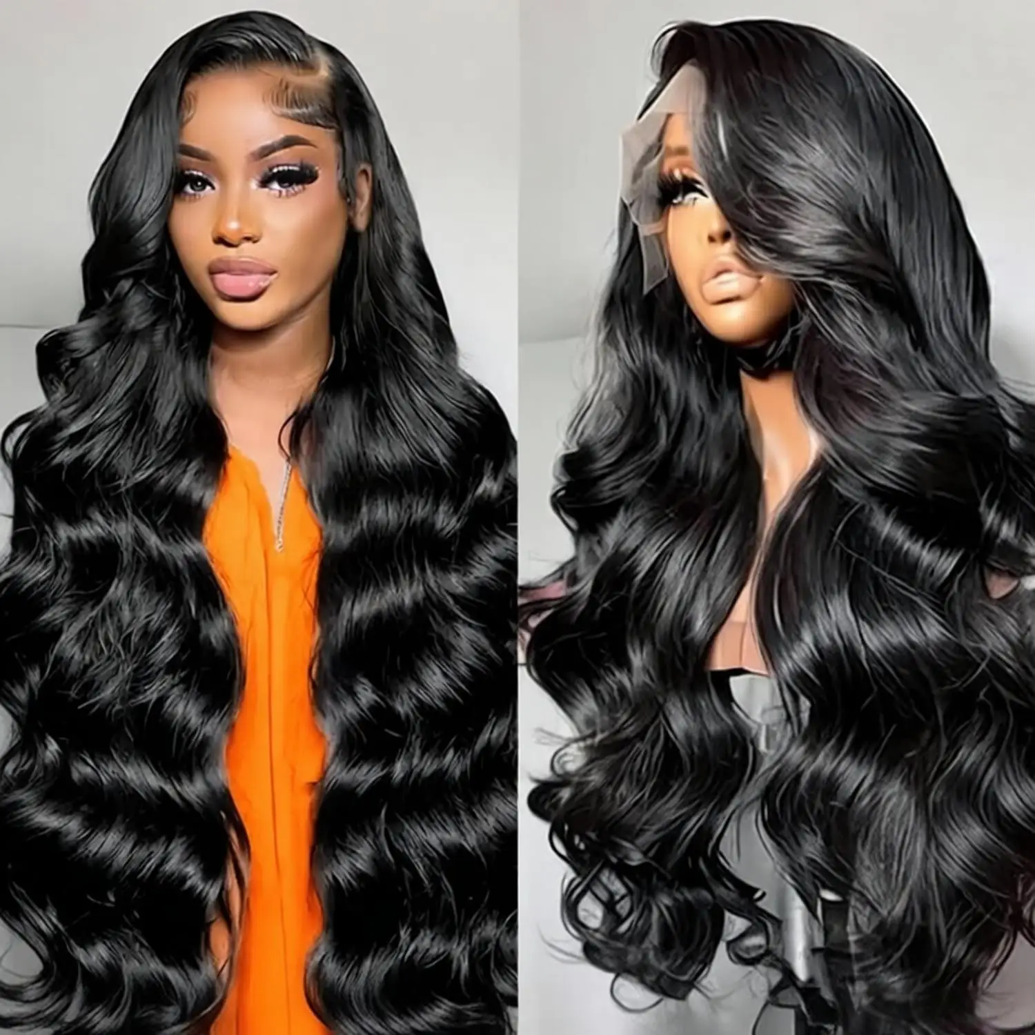 32 36 Inch 13x6 Pre Plucked Lace Front Wigs Human Hair 200% Density Body Wave 13x4 HD Lace Front Wigs 100% Virgin Wigs for Women
32 36 Inch 13x6 Pre Plucked Lace Front Wigs Human Hair 200% Density Body Wave 13x4 HD Lace Front Wigs 100% Virgin Wigs for Women