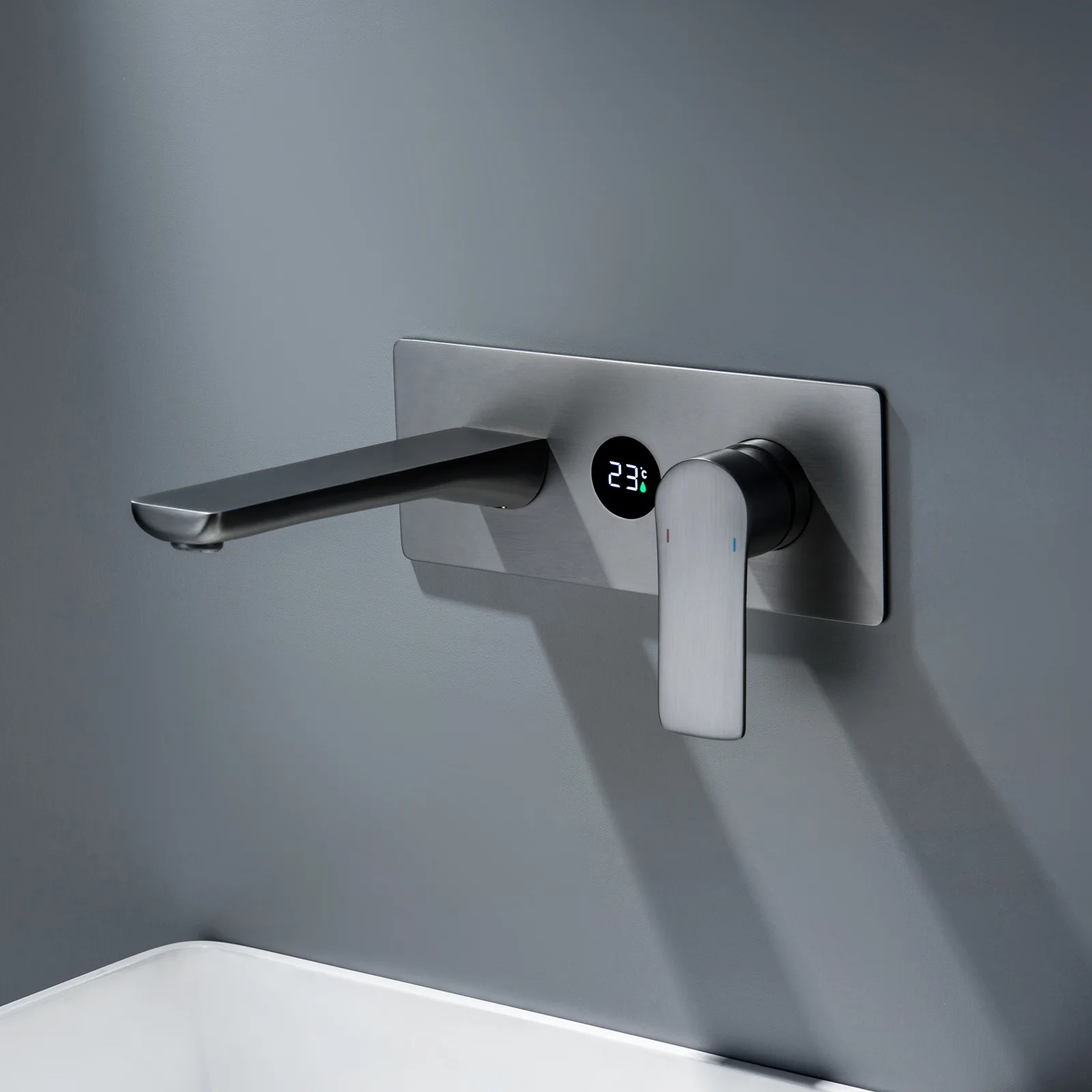 Concealed wall mounted faucet, pre embedded embedded, household concealed digital hot and cold faucet
Concealed wall mounted faucet, pre embedded embedded, household concealed digital hot and cold faucet