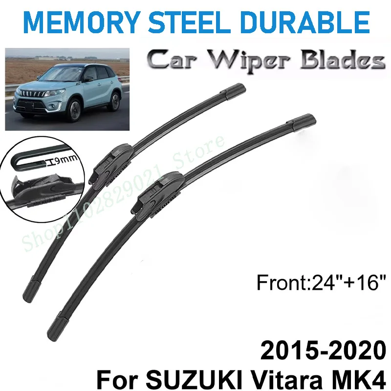 For SUZUKI Vitara MK4 2015-2020 24" + 16" Front Wiper Blades Windshield Windscreen Window Cutter Accessories
For SUZUKI Vitara MK4 2015-2020 24" + 16" Front Wiper Blades Windshield Windscreen Window Cutter Accessories