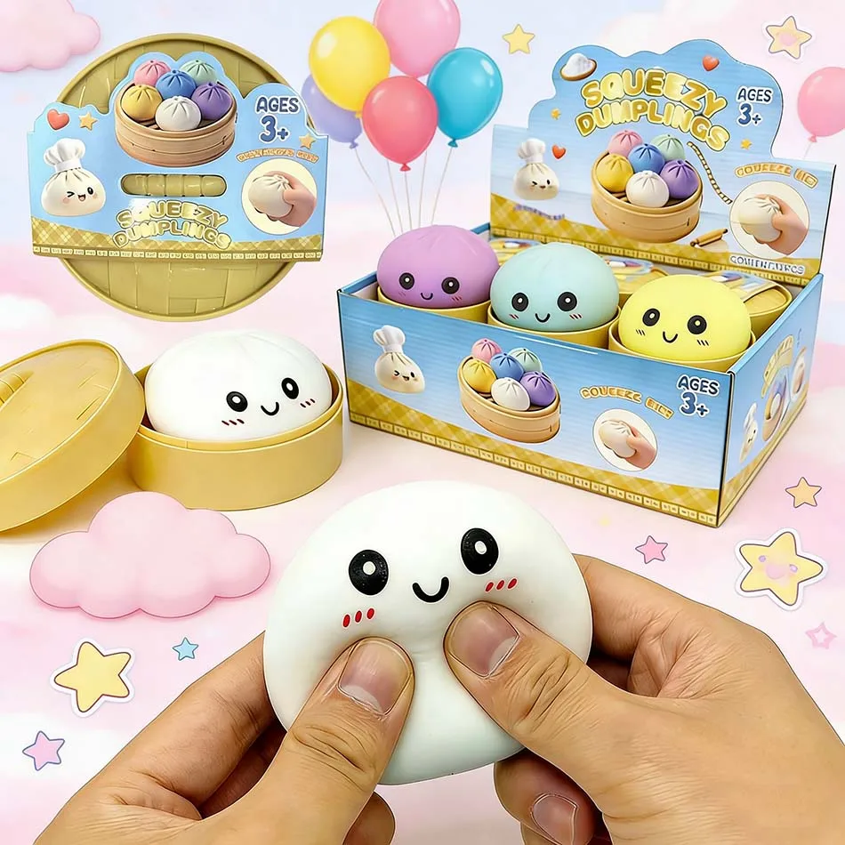 Glitter Dumpling Glitter Dumpling Squishy with Box Dumplings Sensory Squeeze Toy for Stress Relief
Glitter Dumpling Glitter Dumpling Squishy with Box Dumplings Sensory Squeeze Toy for Stress Relief