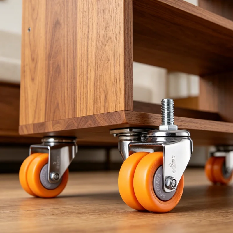 4-Pack Heavy Duty 1.5" Dual-Row Caster Wheels with Lead Screw - Universal/Brake M12/M10×25mm for Oven Racks & Mobile Shelves
4-Pack Heavy Duty 1.5" Dual-Row Caster Wheels with Lead Screw - Universal/Brake M12/M10×25mm for Oven Racks & Mobile Shelves