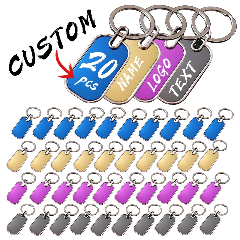 Custom Engraving Logo Name Metal Keychain Personalized Keyring Laser Marking Black Mirror Key Chain Plate Promotional Business
Custom Engraving Logo Name Metal Keychain Personalized Keyring Laser Marking Black Mirror Key Chain Plate Promotional Business