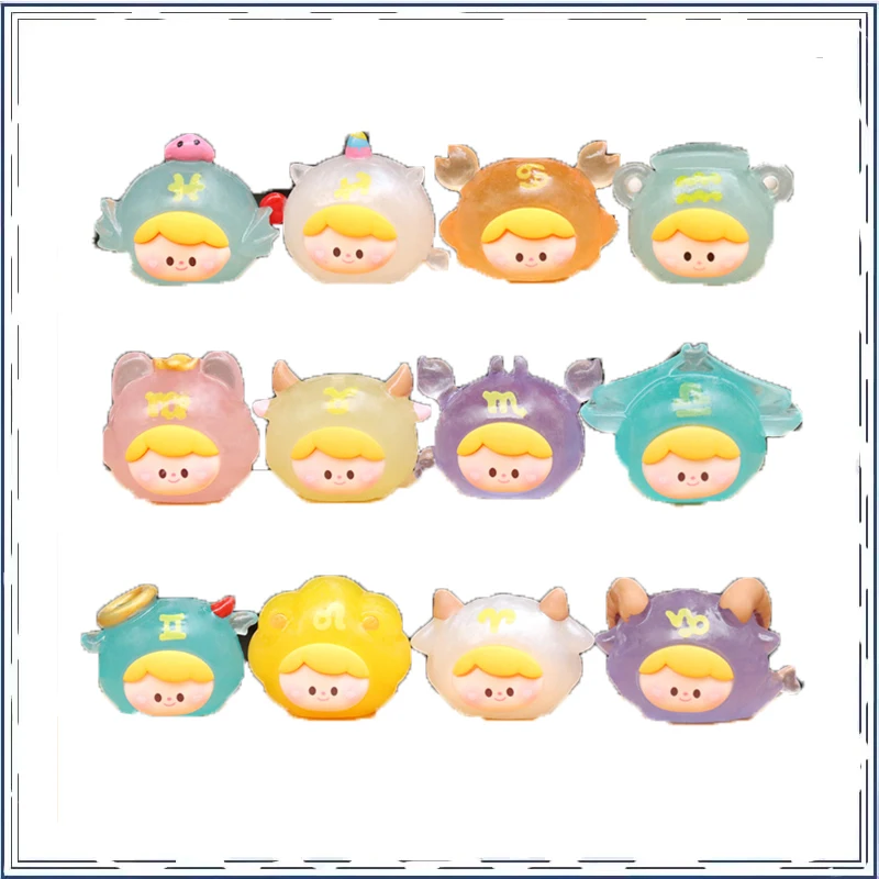 The Zodiac Doll Blind Box Glow in The Dark Trendy Play Decoration Ornament Action Figures Model Kids Toy
The Zodiac Doll Blind Box Glow in The Dark Trendy Play Decoration Ornament Action Figures Model Kids Toy