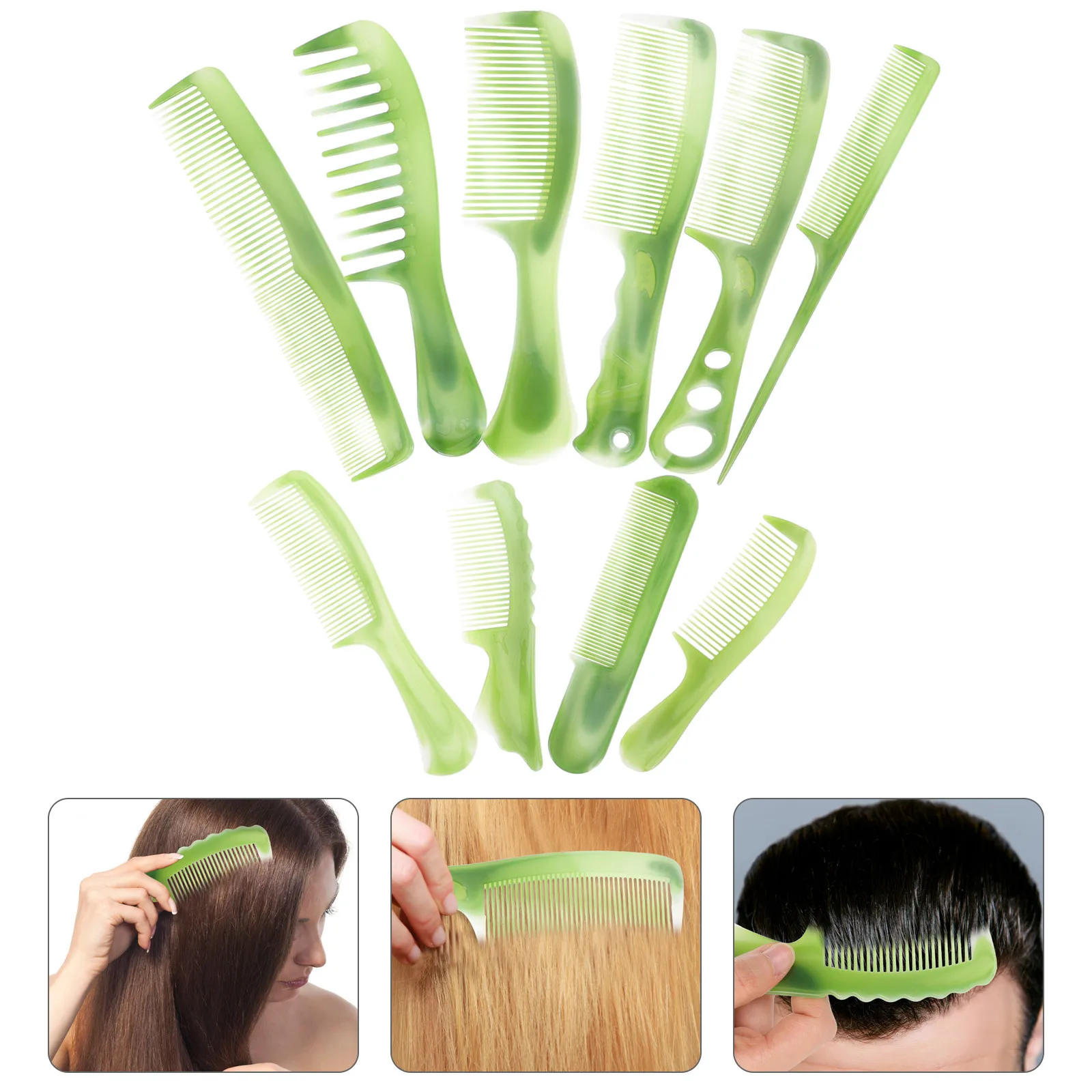 1Set Durable Hairdressing Combs Detangling Fine Wide Tooth Combs for Thin Thick Wet Dry Hair Styling Comb Set Hair Comb Set
1Set Durable Hairdressing Combs Detangling Fine Wide Tooth Combs for Thin Thick Wet Dry Hair Styling Comb Set Hair Comb Set