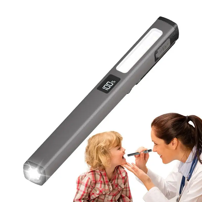 LED Nurses Pen Lights USB Rechargeable Waterproof Handheld Flashlight Magnetic Pocket Torch For Night Reading Daily Medical
LED Nurses Pen Lights USB Rechargeable Waterproof Handheld Flashlight Magnetic Pocket Torch For Night Reading Daily Medical