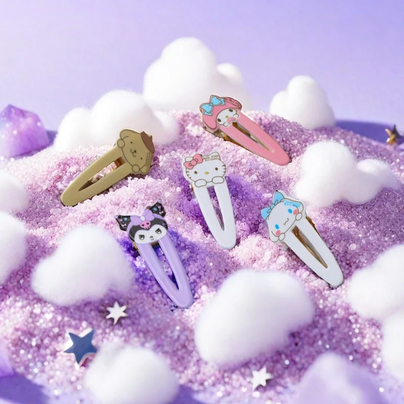 Sanrio Acrylic Hair Clip, Coquette Y2K Aesthetic Bangs Pin, Professional Office Styling Jewelry, Kuromi Melody Cinnamoroll
Sanrio Acrylic Hair Clip, Coquette Y2K Aesthetic Bangs Pin, Professional Office Styling Jewelry, Kuromi Melody Cinnamoroll