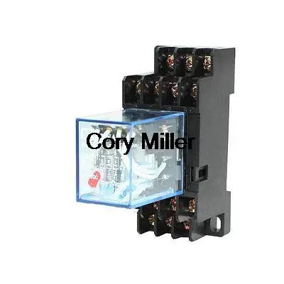HH54P DIN Rail 12VDC 24VDC 24VAC 110VAC 220VAC Coil 4PDT 14P General Purpose Power Relay w DYF14A Base
HH54P DIN Rail 12VDC 24VDC 24VAC 110VAC 220VAC Coil 4PDT 14P General Purpose Power Relay w DYF14A Base