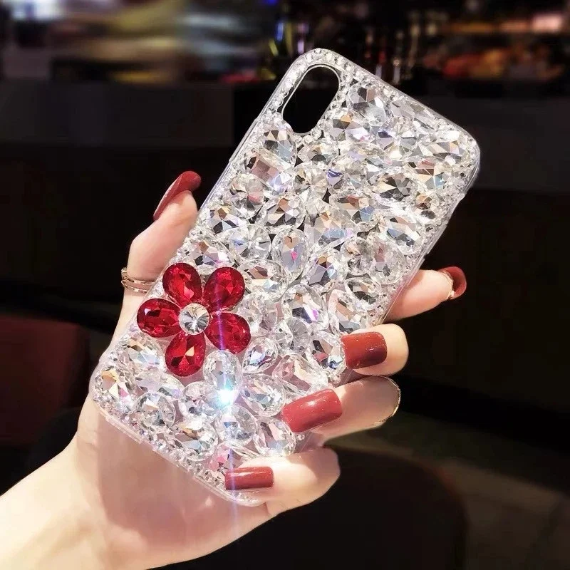 Luxury Bling Rhinestone Diamond Flowers Case Cover For Samsung A35 A55 A54 A22 A32 5G A52 A71 4G A51 A72 A73 A53 Glitter Cover
Luxury Bling Rhinestone Diamond Flowers Case Cover For Samsung A35 A55 A54 A22 A32 5G A52 A71 4G A51 A72 A73 A53 Glitter Cover