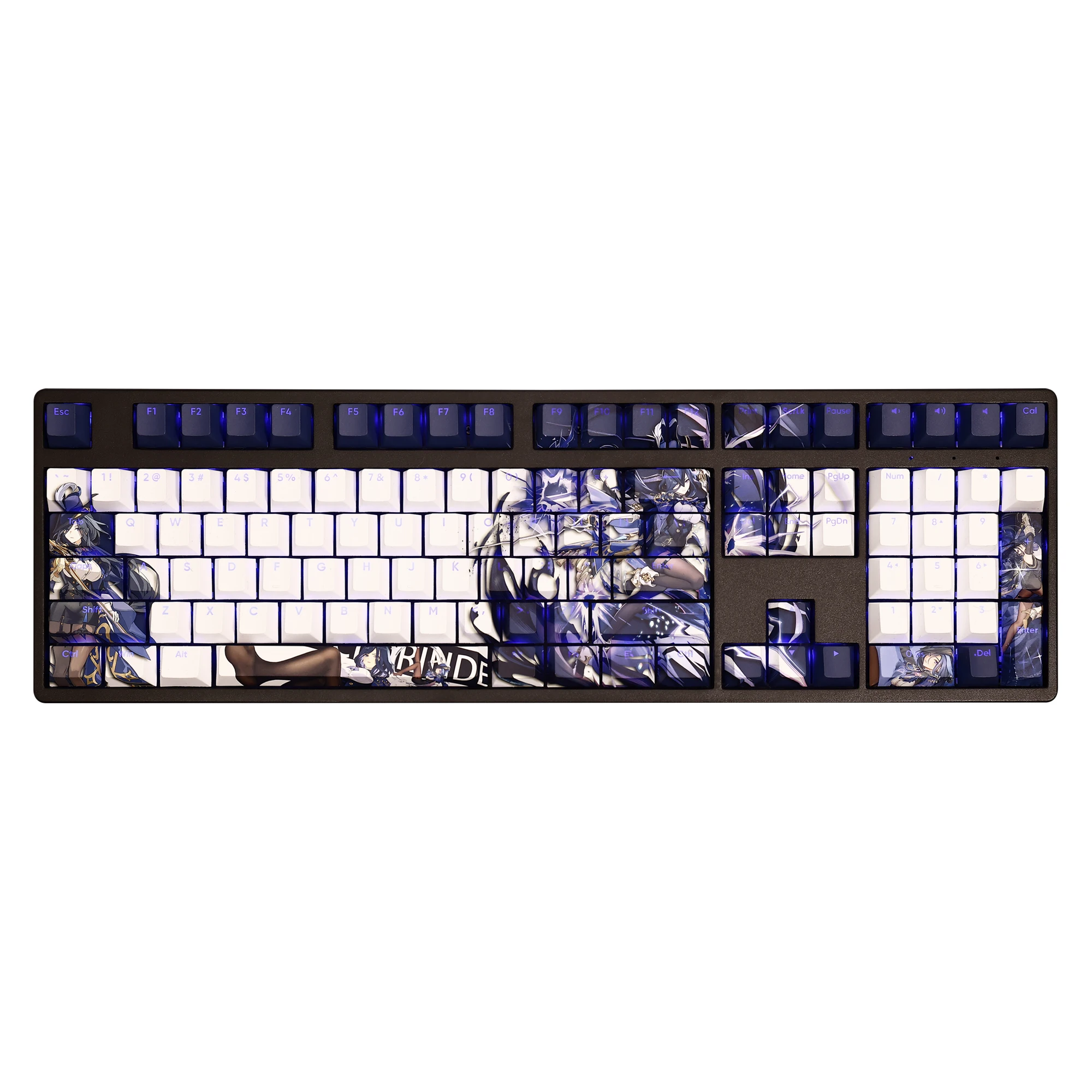 108 Keys/Set Genshin Impact Clorinde PBT Cherry Profile Anime Game Cute Girl Keycaps for MX Switch Mechanical Keyboard Game Gift
108 Keys/Set Genshin Impact Clorinde PBT Cherry Profile Anime Game Cute Girl Keycaps for MX Switch Mechanical Keyboard Game Gift
