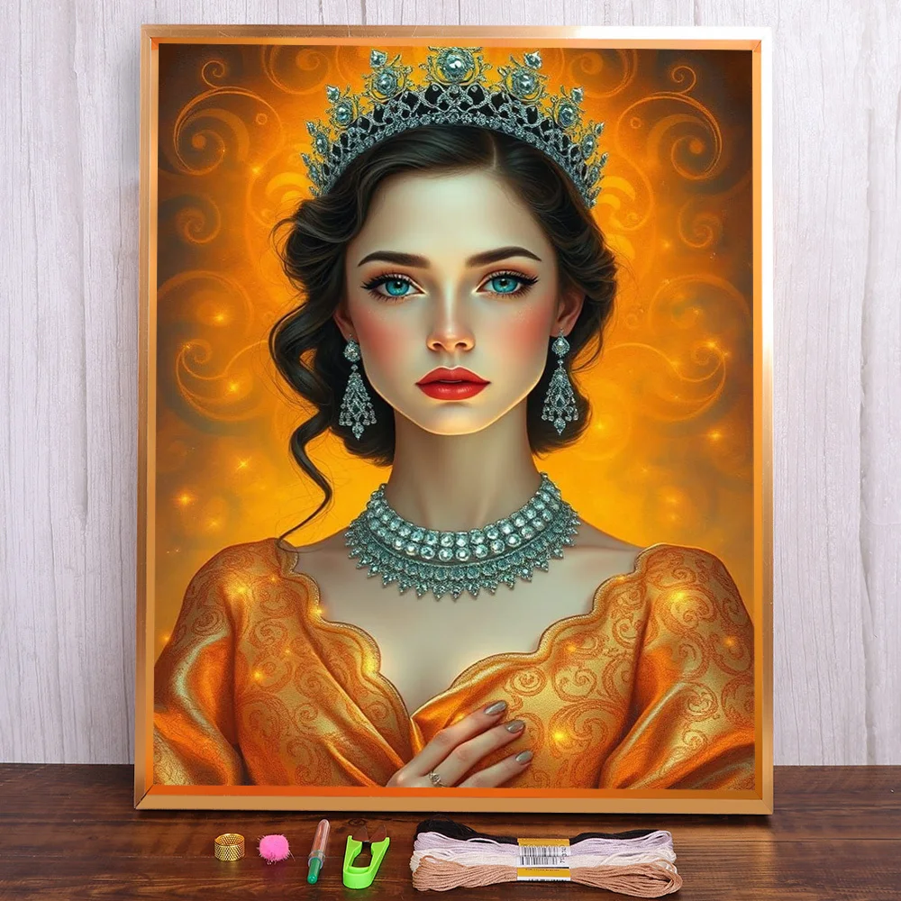 Portrait Girl Printed Fabric Cross Stitch Set DIY Embroidery Needlework Handicraft Sewing Knitting Room Decor Wholesale Stamped
Portrait Girl Printed Fabric Cross Stitch Set DIY Embroidery Needlework Handicraft Sewing Knitting Room Decor Wholesale Stamped