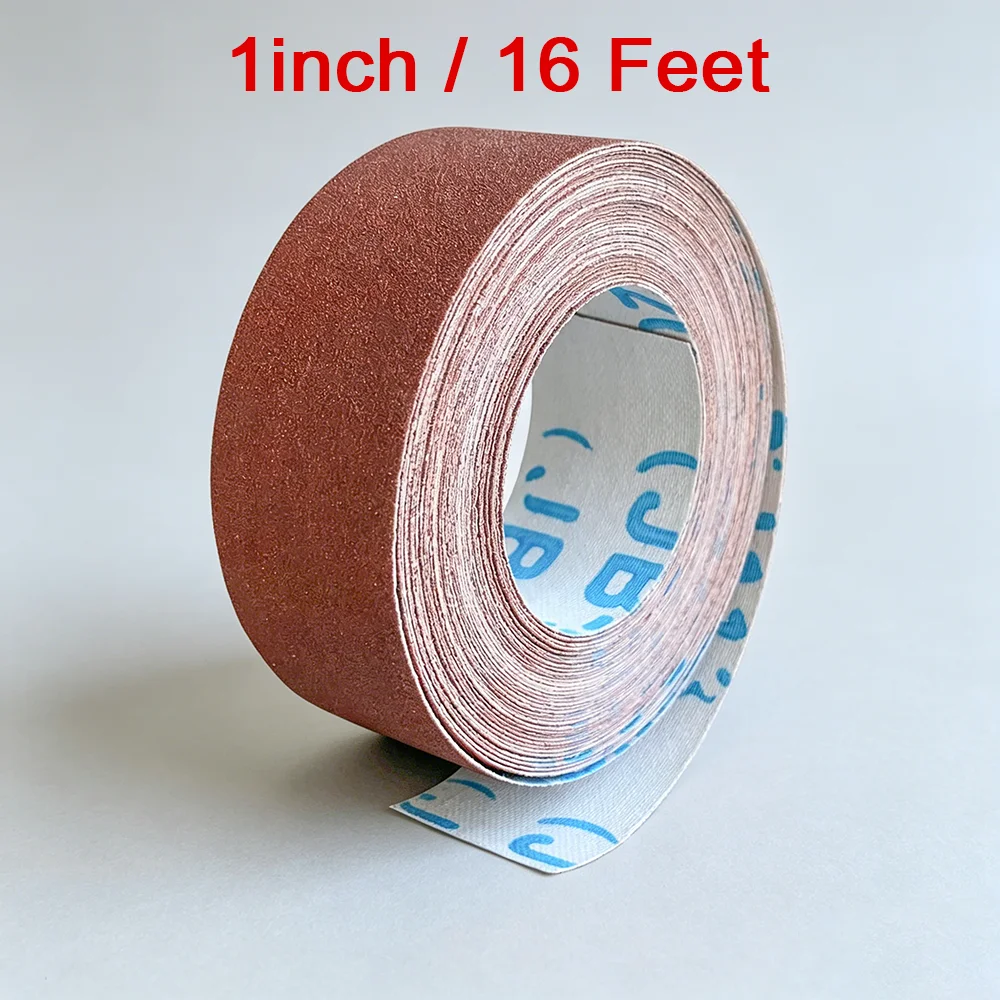 1" x 16ft Emery Cloth Roll, Wet/Dry, for Wood, Metal, Auto. Flexible & Durable.
1" x 16ft Emery Cloth Roll, Wet/Dry, for Wood, Metal, Auto. Flexible & Durable.