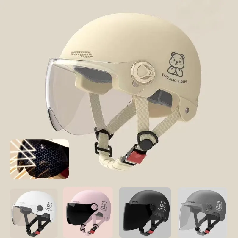 Helmets suitable for men and women in summer, all season sun protection helmets, fashionable and fresh half helmets
Helmets suitable for men and women in summer, all season sun protection helmets, fashionable and fresh half helmets