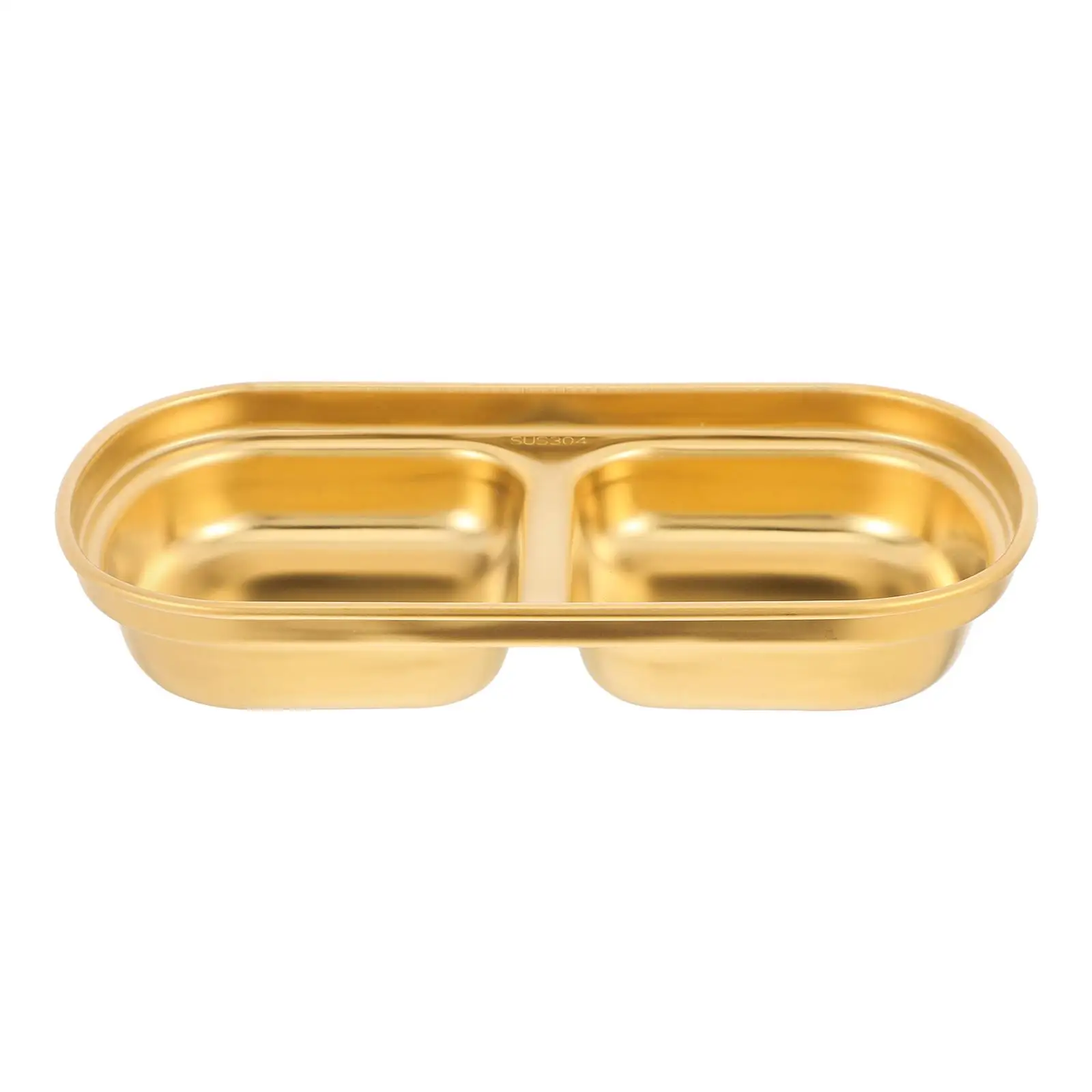 Stainless Steel Dipping Dish 304 Grade Sauce Bowl for Kitchen Restaurant Compact Size Metal Condiment Bowls Divided Seasoning
Stainless Steel Dipping Dish 304 Grade Sauce Bowl for Kitchen Restaurant Compact Size Metal Condiment Bowls Divided Seasoning