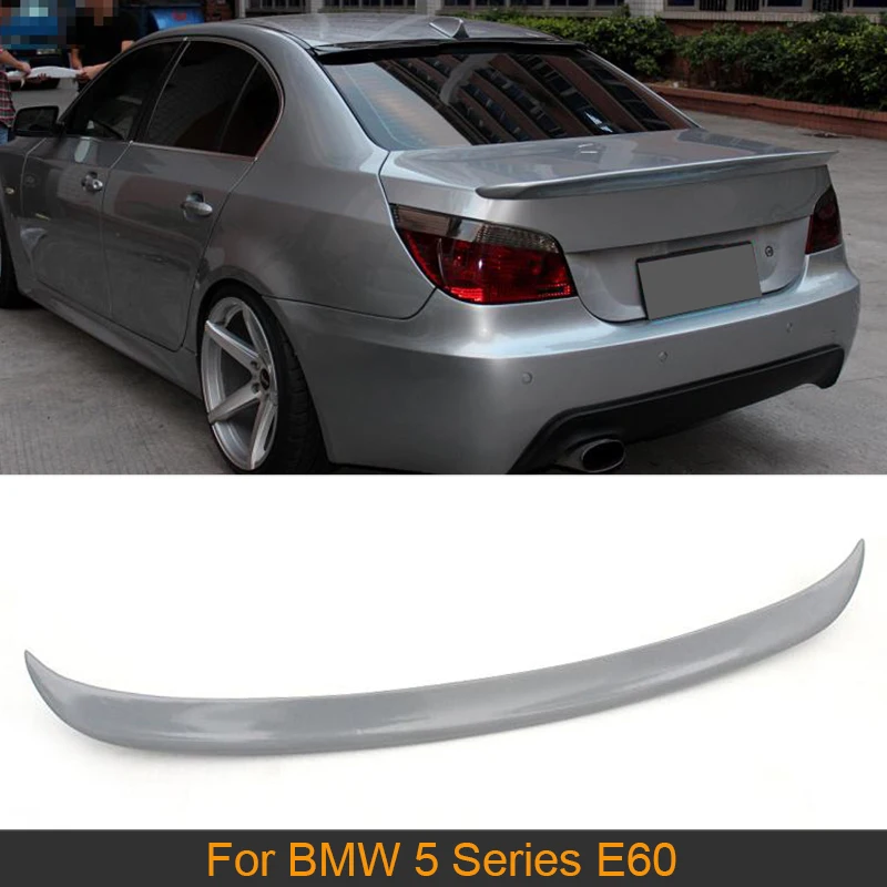 Unpainted Grey Primer Trunk Lip Spoiler for BMW 5 Series E60 525i 528i 535i 550i 2005-2008 Fiber Glass Rear Boot Spoiler Wing
Unpainted Grey Primer Trunk Lip Spoiler for BMW 5 Series E60 525i 528i 535i 550i 2005-2008 Fiber Glass Rear Boot Spoiler Wing