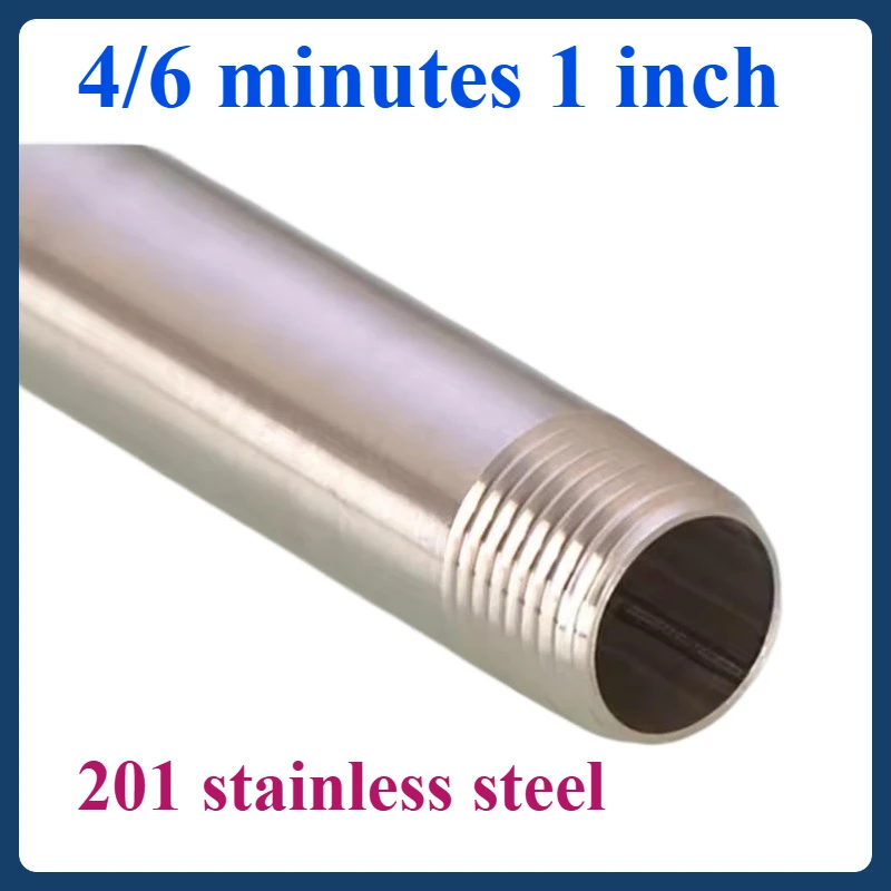 201 Stainless Steel 4/6 Pipe Wire Joint Extension Plus Connecting Pipe Lengthening Outer Wire Direct Tightening Connection
201 Stainless Steel 4/6 Pipe Wire Joint Extension Plus Connecting Pipe Lengthening Outer Wire Direct Tightening Connection