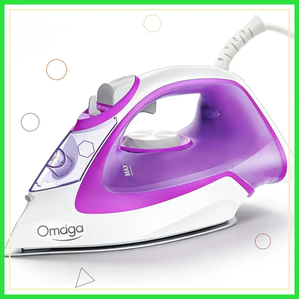 Мощный паровой утюг 1750 Вт с быстрым нагревом, керамической подошвой, функцией самоочистки, автоматическим отключением и большим резервуаром для воды для домашнего использования
Мощный паровой утюг 1750 Вт с быстрым нагревом, керамической подошвой, функцией самоочистки, автоматическим отключением и большим резервуаром для воды для домашнего использования